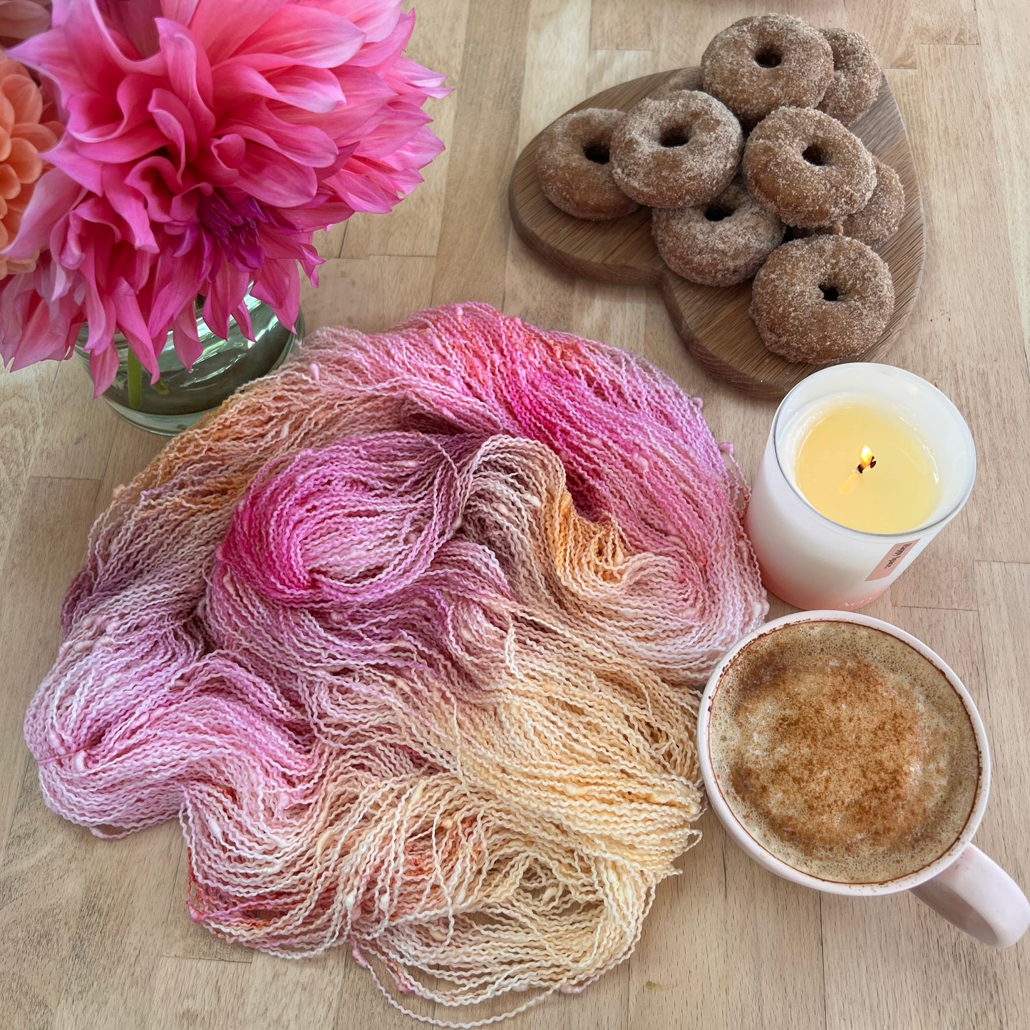 Dahlia’s & Doughnut’s Popcorn & Dandelion Duo