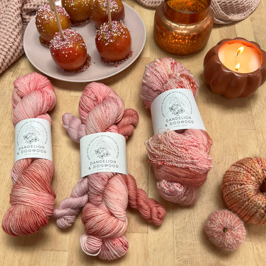 Autumn Candy Apple Sock Set