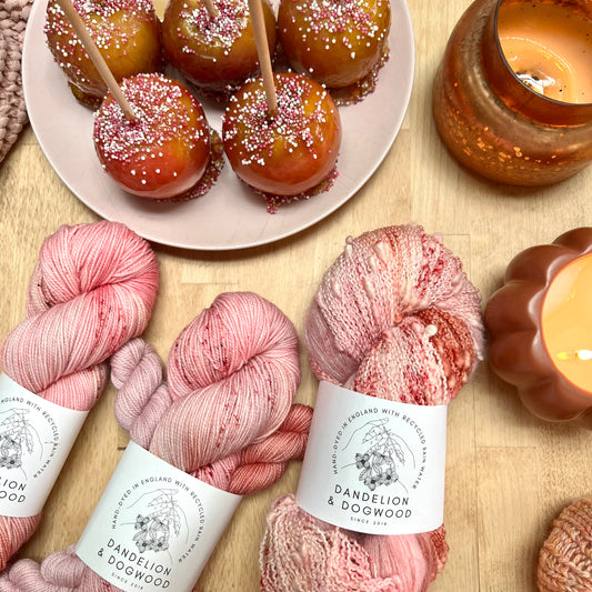 Autumn Candy Apple Sock Set