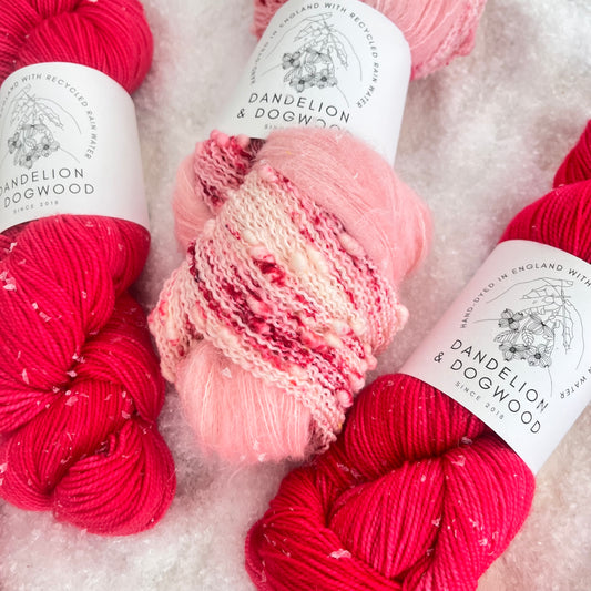 Maraschino Cherry Cake Popcorn & Dandelion Duo