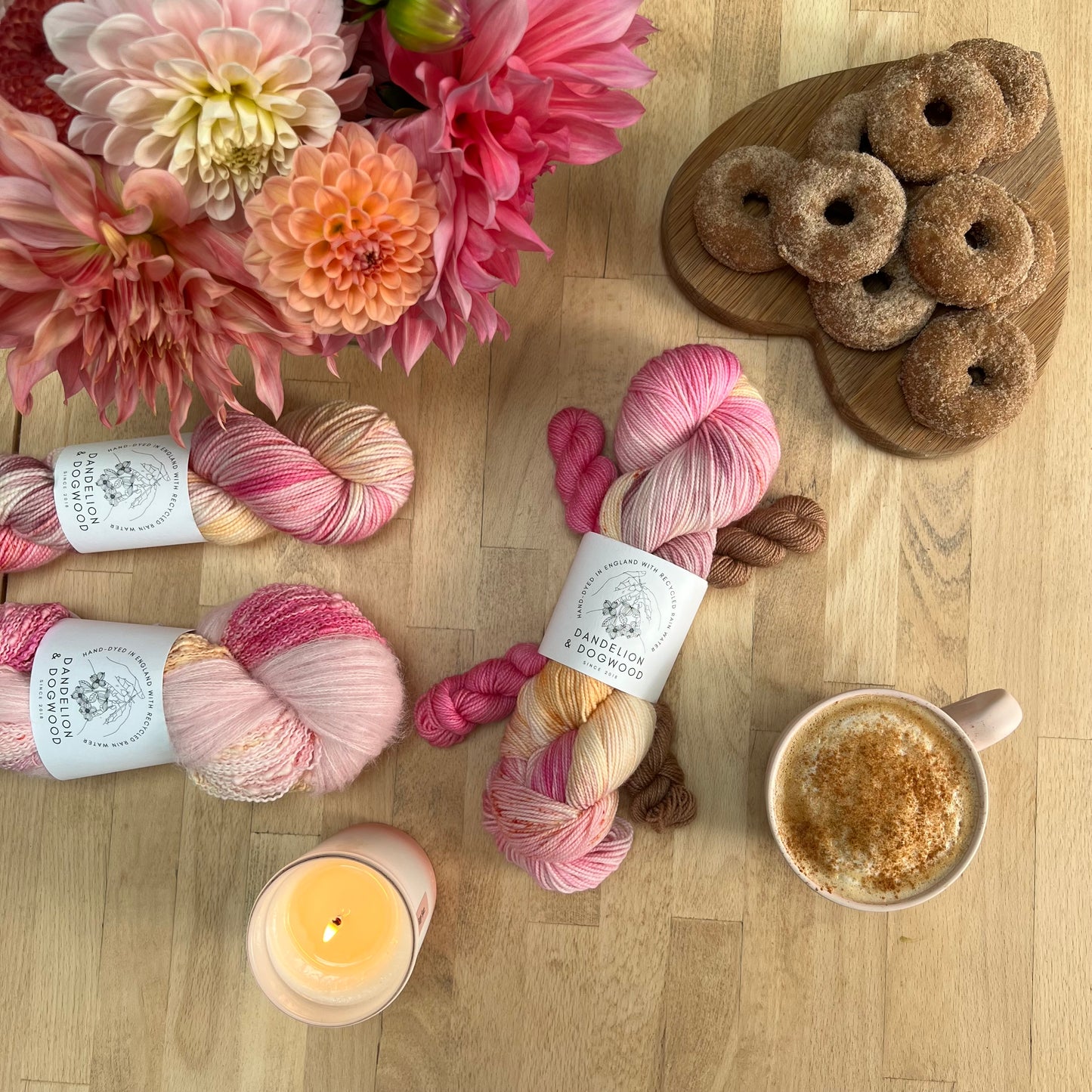 Dahlia’s & Doughnut’s Sock Set