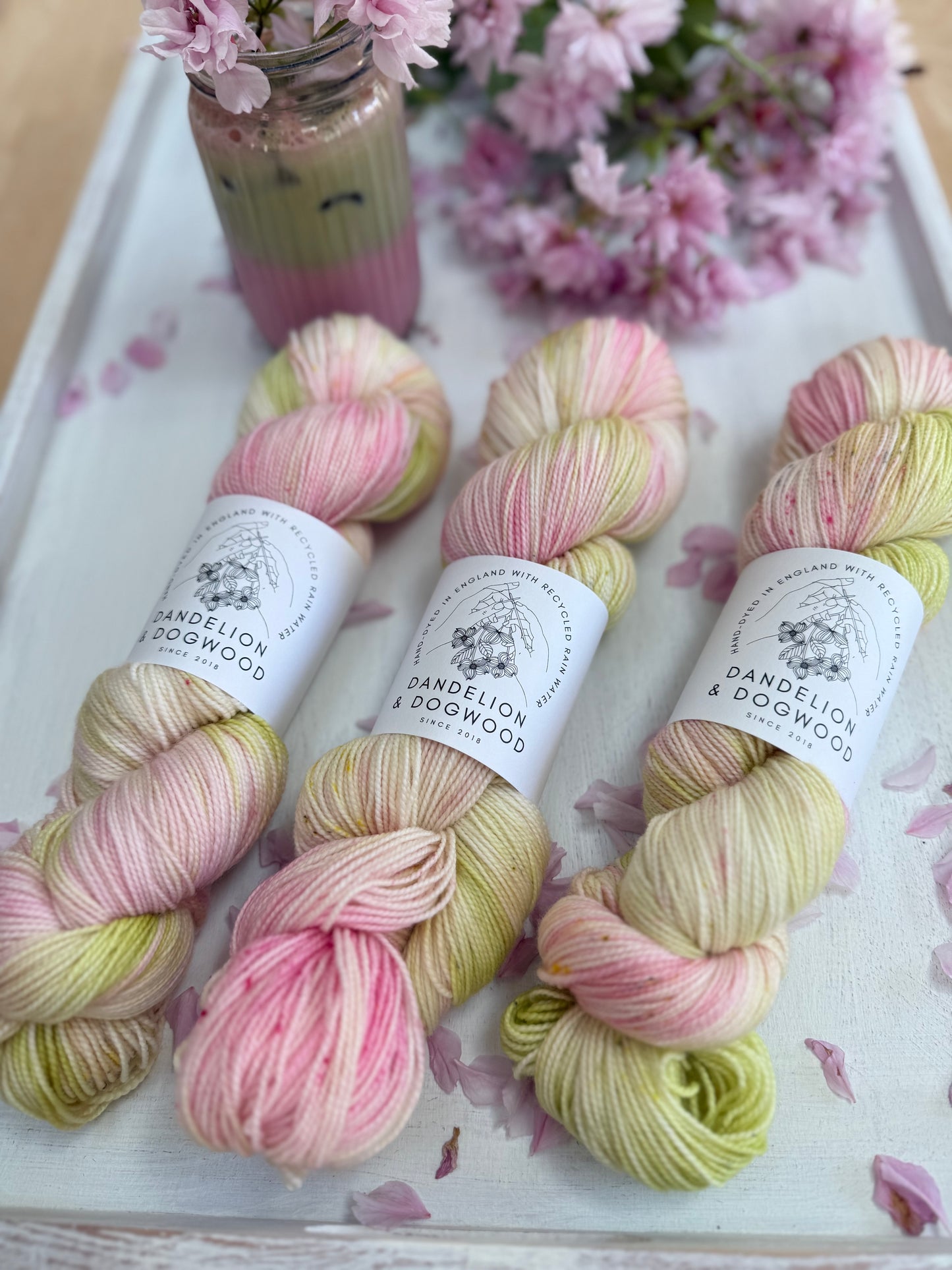 Cherry Blossom 🌸 Matcha Latte