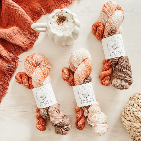Pumpkin Spice Latte Sock Set