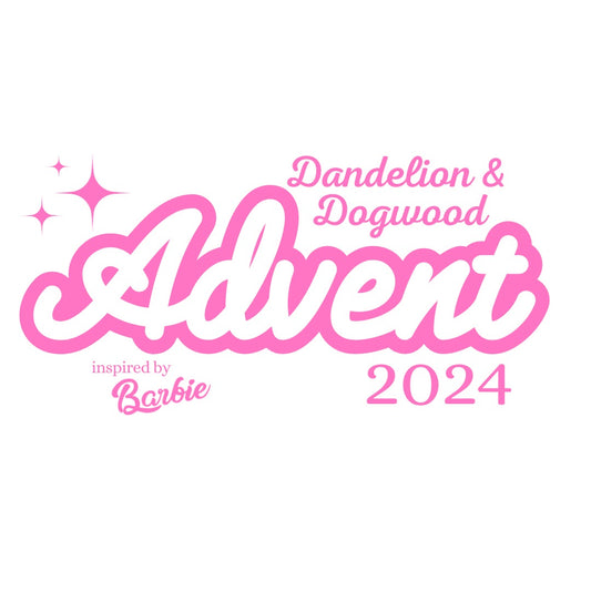 Dandelion & Dogwood Barbie Advent 2024 with Project Bag