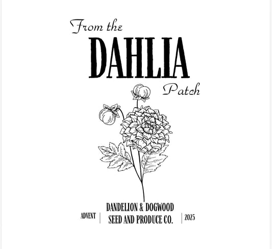 Dandelion & Dogwood ‘From the Dahlia Patch’ Advent 2025