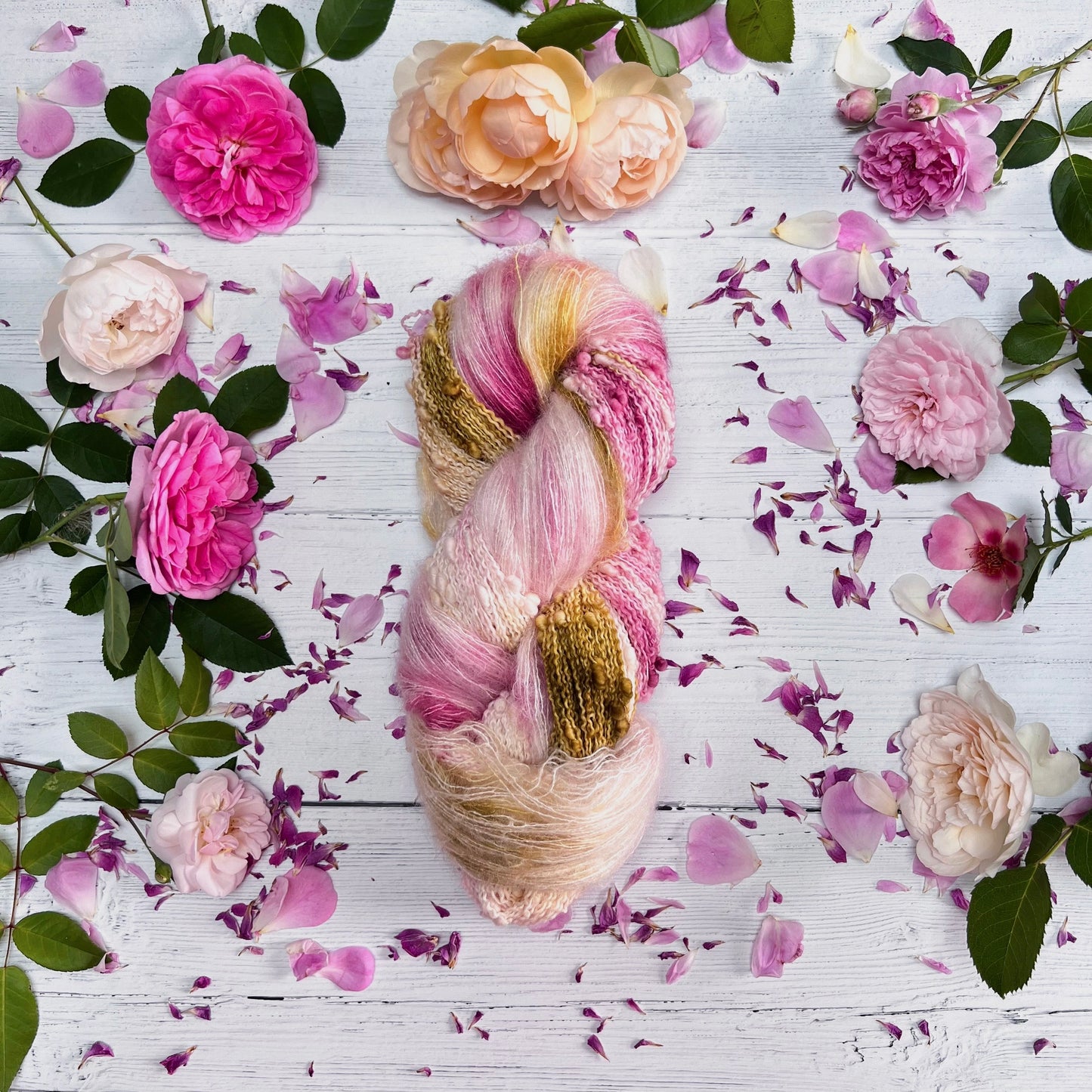 Sunkissed Roses Popcorn & Dandelion Duo